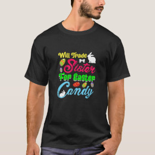 T-shirt Sera Échange Soeur Pour Pâques Candy Kids Spring B