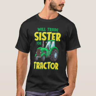 T-shirt Sera Échangeur Soeur Pour Tracteur Camion Agricole