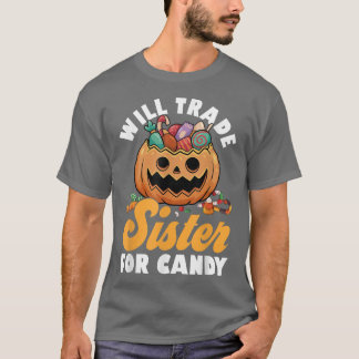T-shirt Sera La Soeur Pour Les Frères De Famille Candy Heu