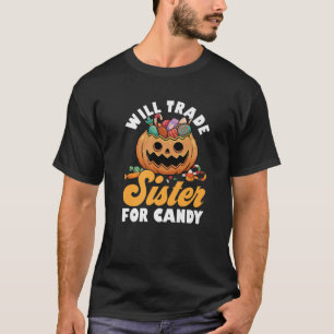 T-shirt Sera La Soeur Pour Les Frères De Famille Candy Heu