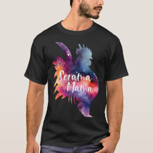 T-shirt Serama Américaine Maman Poulet Poule Coq Minuscule