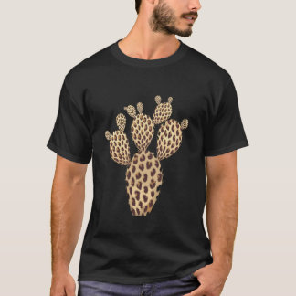 T-shirt Serape de cactus léopard pour plante grasse de rod