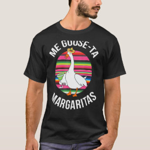T-shirt Serape Me Goose Ta Margaritas Cinco De Mayo