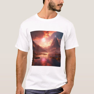 T-shirt "Seraphim Reborn : Ocean World 3D Imaginaire T-Shi