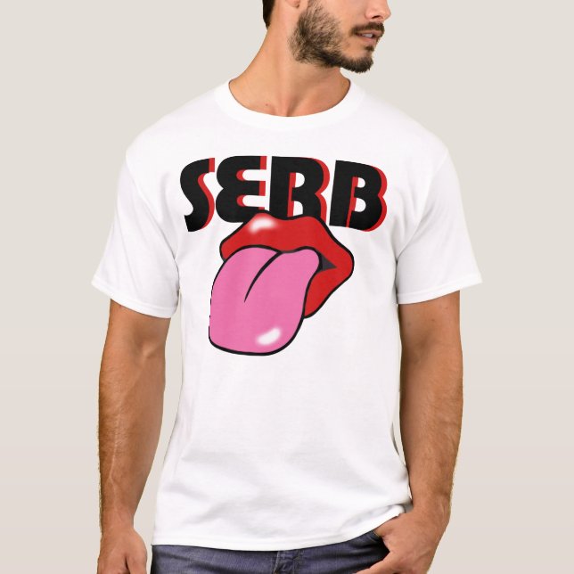 T-shirt serbe (Devant)