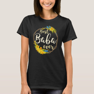 T-shirt Serbian Mothers Day Best Baba Ever for Mom