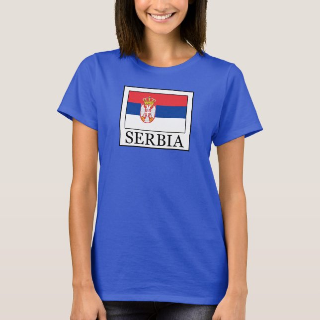 T-shirt Serbie (Devant)