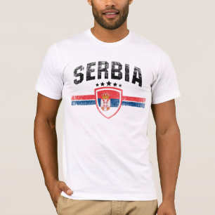 T-shirt Serbie