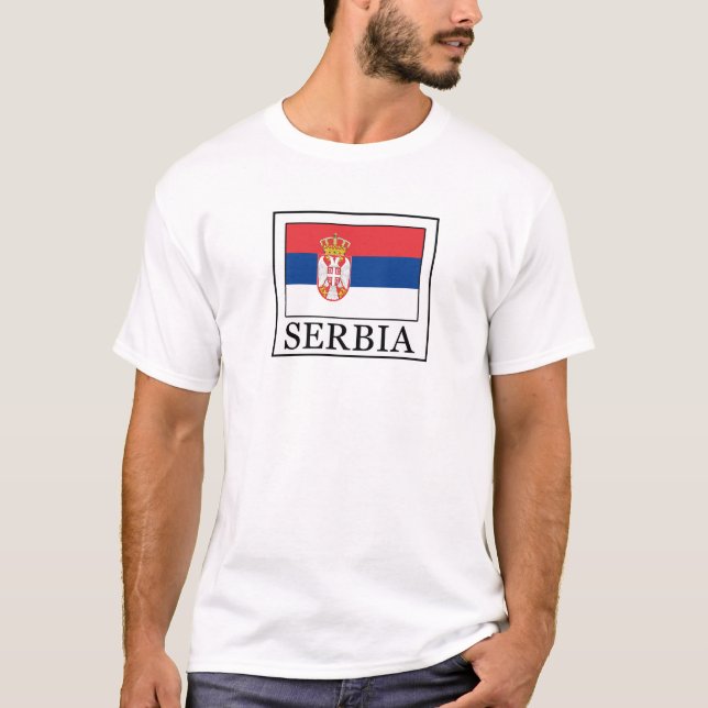 T-shirt Serbie (Devant)