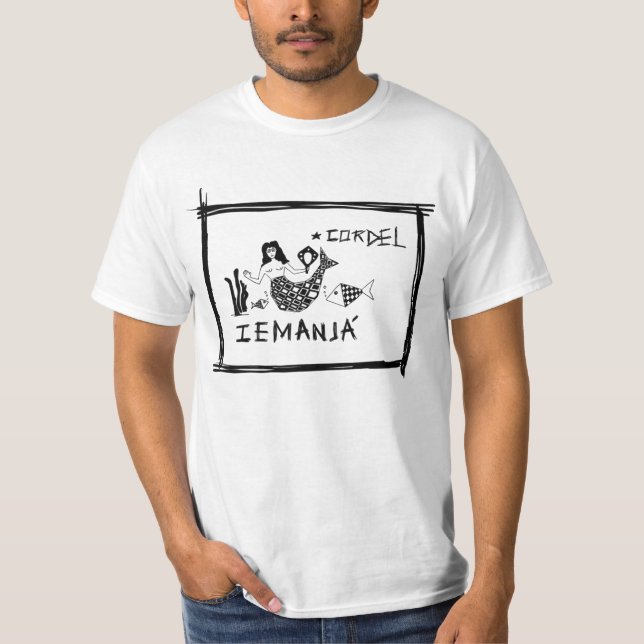 T-shirt Sereia Nordestina (Devant)