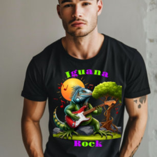 T-shirt Serenade couché de soleil de reptiles rocheux (2)