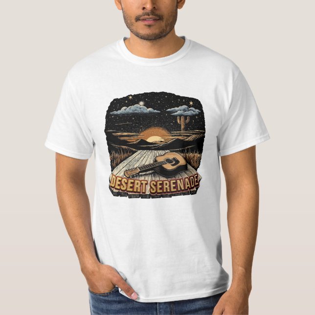 T-shirt Sérénade du désert (Devant)