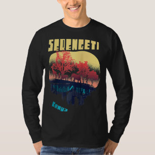 T-shirt Serengeti Kenya Safari Afrique Parc National Big F