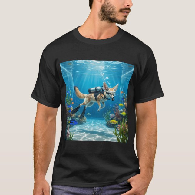 T-shirt Sérénité de la mer (Devant)