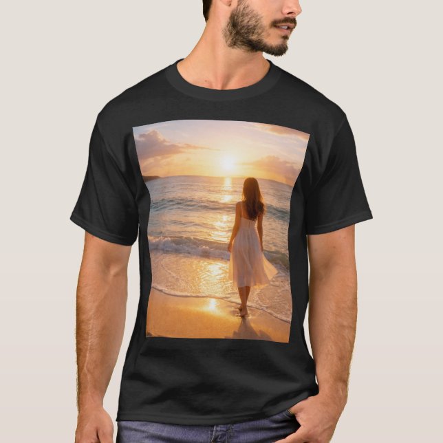 T-shirt Sérénité Dorée (Devant)