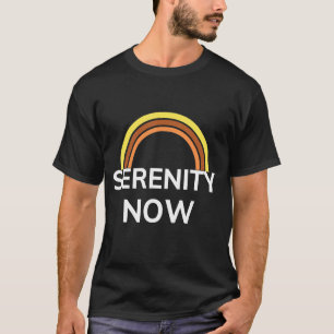 T-shirt Sérénité maintenant Motivation Rainbow Graphic