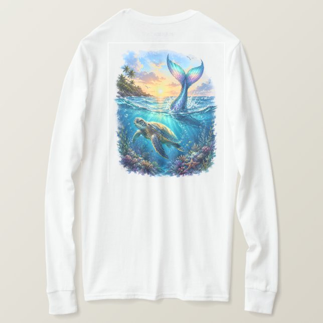 T-shirt Sérénité Tropicale (Design dos)