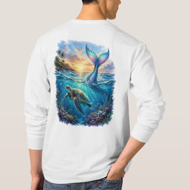 T-shirt Sérénité Tropicale (Dos)