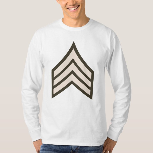 T-shirt Sergent d'armée (Devant)