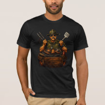 T-Shirt Sergent du Grill - Maître BBQ