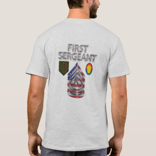 T-shirt Sergent-major de la 1re division d'infanterie