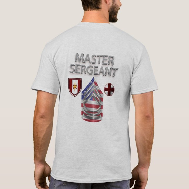 T-shirt Sergent-major de la 44e brigade médicale (Dos)