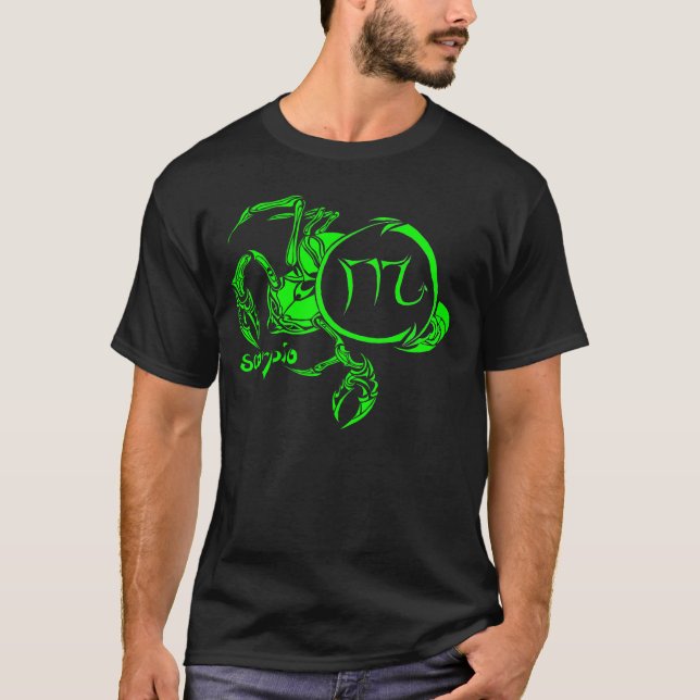 T-shirt Série 1 vert de Scorpion (Devant)