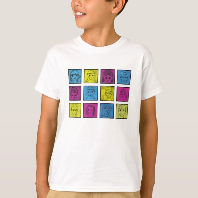 T-shirt Série 4 de Mangas (Devant)