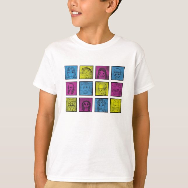 T-shirt Série 5 de Mangas (Devant)