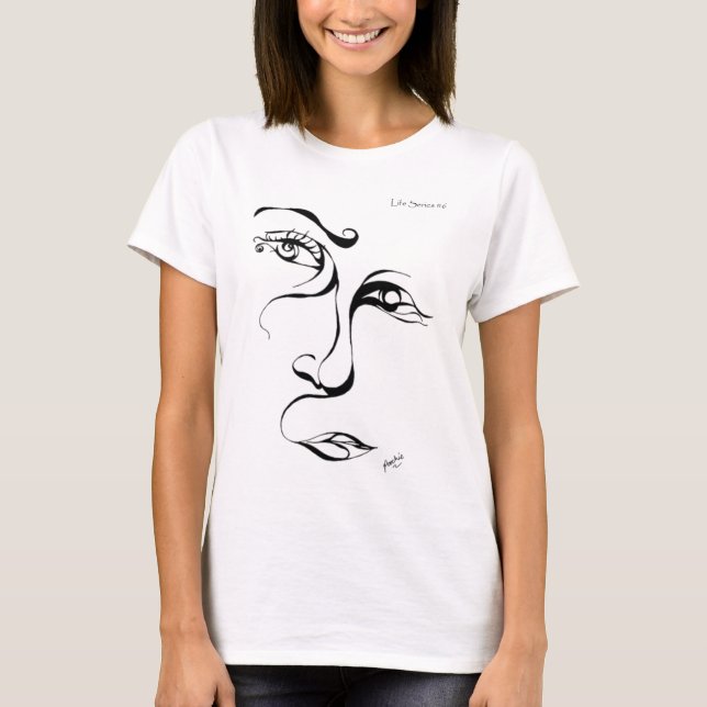 T-shirt Série #6 de la vie (Devant)