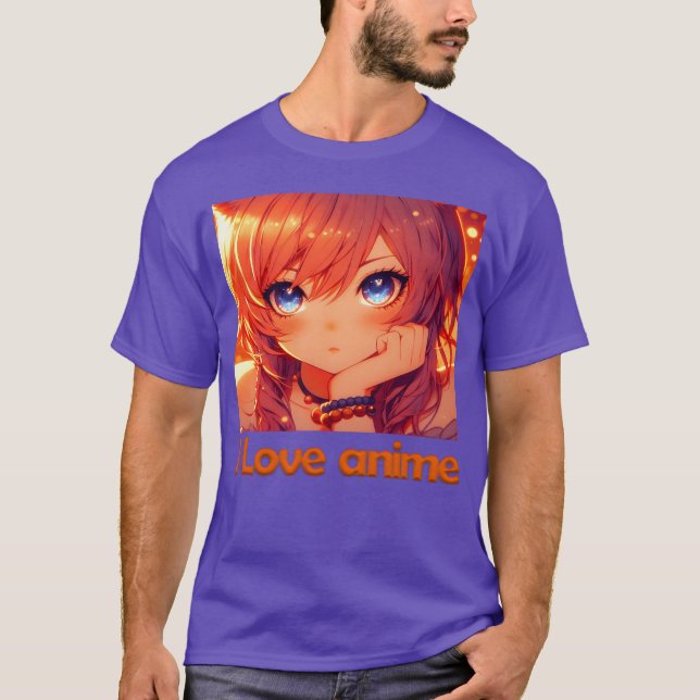 T-shirt Série Anime vintage (Devant)