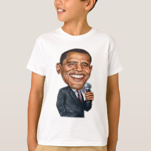 T-shirt Série de caricature de Barack Obama