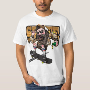 T-shirt Série de graffitis