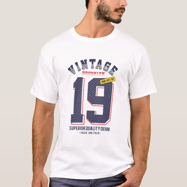 T-shirt Série de graffitis aux lettres (Devant)