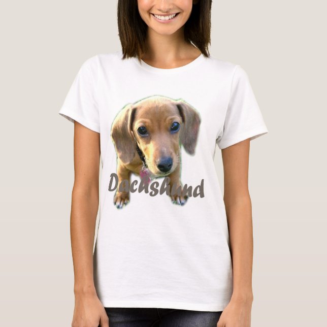 T-shirt Série de teckel (Devant)