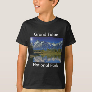 T-shirt Série grande 4 de parc national de Teton