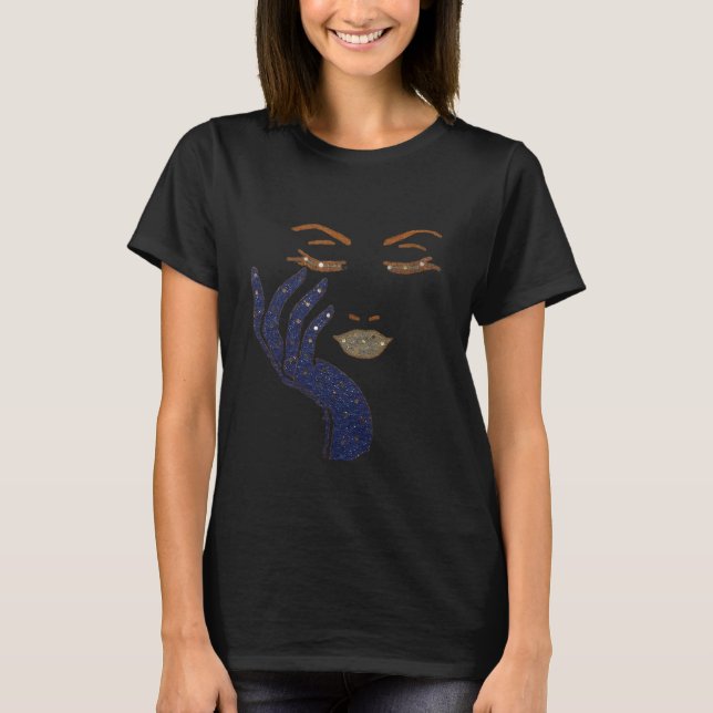 T-SHIRT SÉRIE KEEP IT CUTE - BLEU MARINE (Devant)