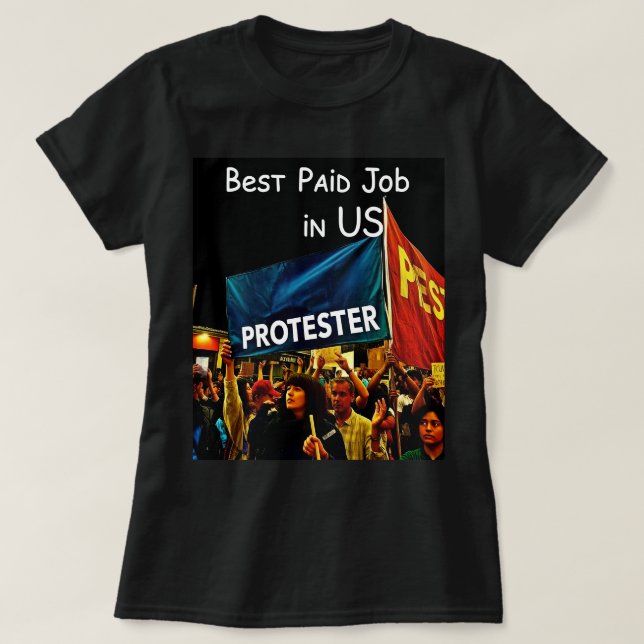 T-shirt Série la mieux payée n°2 (Design devant)