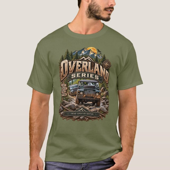 T-shirt Série Overland (Devant)