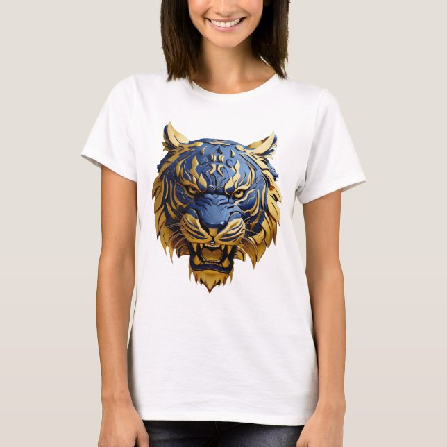 T-shirt Série sans peur : Tigre (Devant)