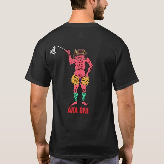 T-shirt Série Yokai : Aka Oni (Dos)