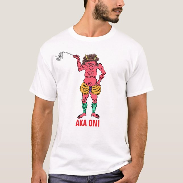 T-shirt Série Yokai : Aka Oni (Devant)