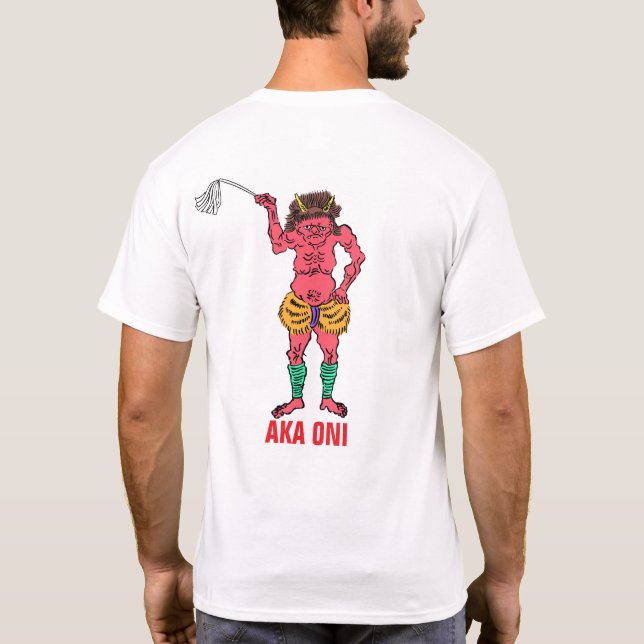 T-shirt Série Yokai : Aka Oni (Dos)