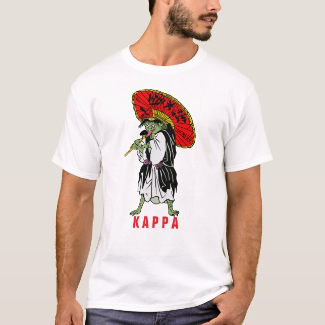 T-shirt Série Yokai : Kappa (Devant)