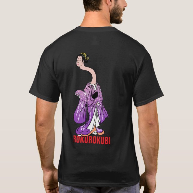 T-shirt Série Yokai : Rokurokubi (Dos)