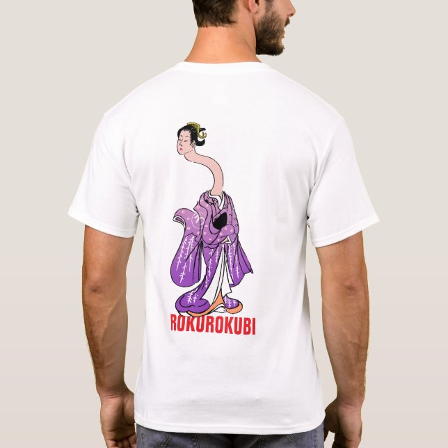 T-shirt Série Yokai : Rokurokubi (Dos)
