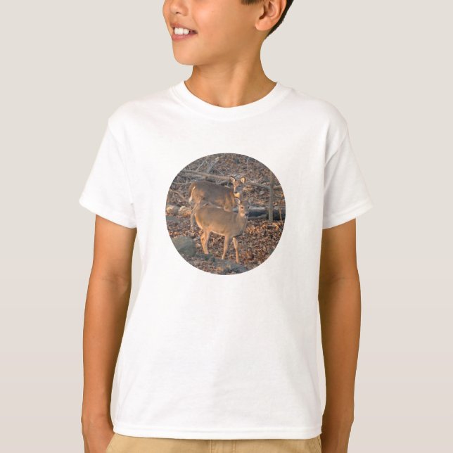 T-shirt Série Young Whitetail Deer (Devant)