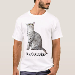 T-shirt Sérieusement ? Kitty