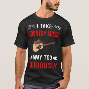 T-shirt Sérieusement Musique Country