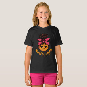T-shirt Sérieusement   Visage de l'humeur triste   Messy B